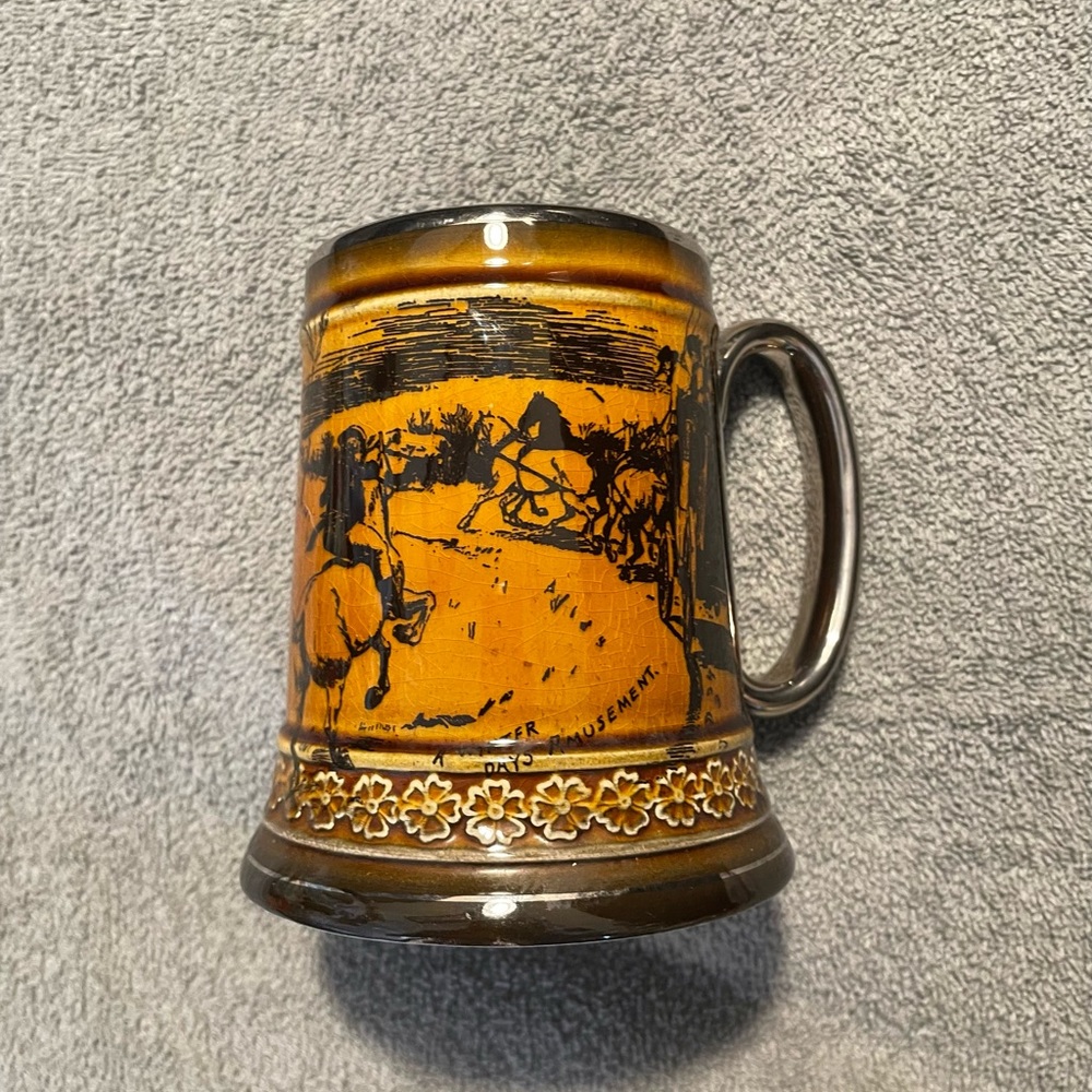 Scenes from coaching days and coaching Ways Ridgeway mug